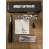VMS Gunmetal and Black Bullet Antenna with Adapter for Silverado