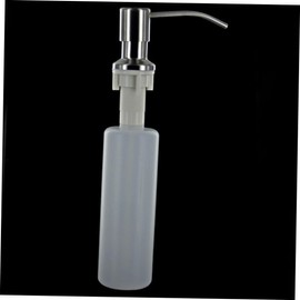 CIYODO 2pcs 300ml Stainless Steel Liquid Soap Dispenser Pump for Bathroom Kitchen