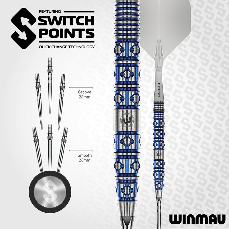WINMAU | Lunaris | 22g | Tapered | Steel Tip