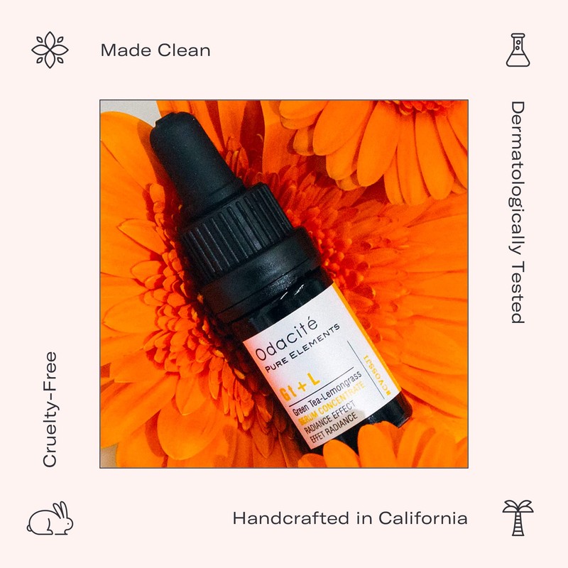 Pure Elements by Odacite Skincare Gt+L Radiance Effect Green Tea
