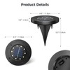 Brightown Solar Lights Outdoor Waterproof, 12 Packs LED In-Ground Solar
