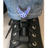 Biker Boot Straps Air Force Boot-Loops