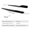 Unbranded Front Bumper Lip Spoiler Rear Side Skirt Splitter For