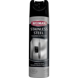 Weiman Stainless Steel Cleaner & Polish, 17 fl oz 75% More Trusted Brand