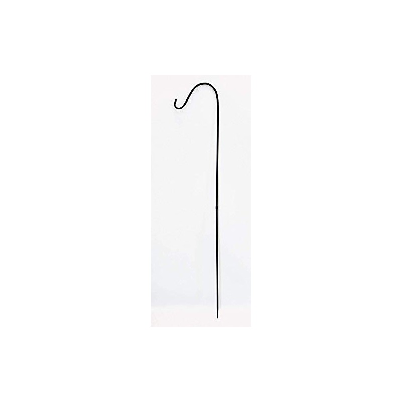 Lantern Holder Metal Black 135 cm High Shepherd's Stick Metal