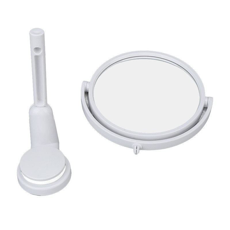 Wall Mount Makeup Mirror 360 Degree Rotation Clear Undistorted Single