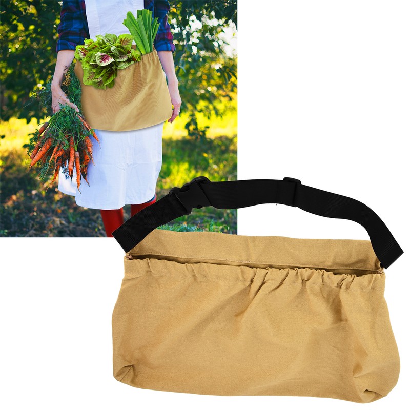 Fruit Picking Bag Adjustable Oxford Cloth Waist Hanging Tool Bag