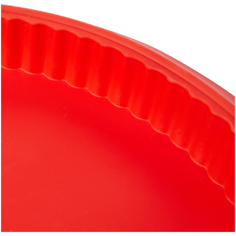 Lékué Quiche-Form, Silikon, rot, 28 cm