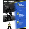 SAEEPABUL Water Punching Bag 4FT Heavy Bag for Boxing -