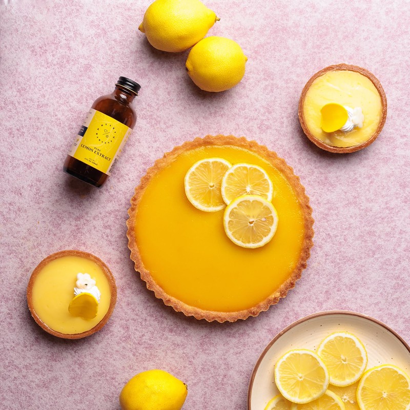 Heart & Harvest Pure Lemon Extract - Sugar Free and