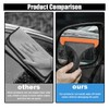 Car Flexible Silicone Squeegee, 5.9" Blade and 7.5" Long Handle