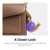 Resin Snail Bag Charm