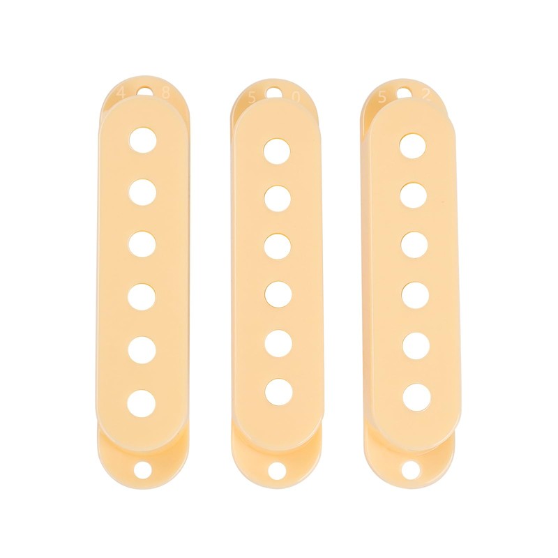 Banworks 48mm/50mm/52mm SSS Pickup Covers Set Plastic Single Coil Pickup