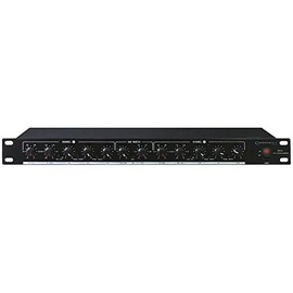 Technical Pro XO3 3 Way Crossover with Subwoofer Output, 20Hz-25kHz 1dB Frequency Response, Black