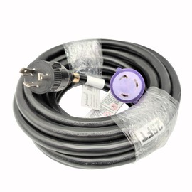 Parkworld NEMA L6-30 Extension Cord, Locking 3-Prong, 30 AMP, 250 Volts, 7500 Watts (25FT)