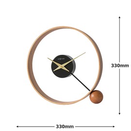 Elcomune NXT-J046 Orbit Black Desk Clock