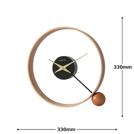 Elcomune NXT-J046 Orbit Black Desk Clock