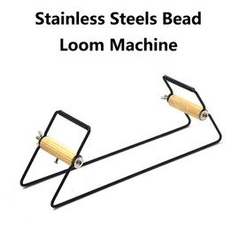 SEIWEI Bead Loom Kit,Loom Beading Supplies Includes Thread Chain Hooks Scissors Jewelry Making Accessories for Bracelets Necklace Earrings Belts Jewelry Making DIY Crafts, Black