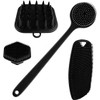 Set de Cepillos Corporales de Silicona de 4 Piezas, Con