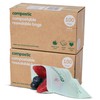 Compostic Home Compostable Resealable Snack Bags, Microwave & Freezer Safe,