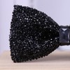 Rhinestone Bow Ties for Men Pre-Tied Bow Tie Banquet Bow