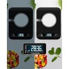Digital Kitchen Scales with LCD Display and Tare Function, Precise