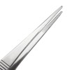 sourcingmap 8-Inch 430 Stainless Steel Straight Pointed Tweezers with Serrated