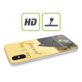 Head Case Designs Painting Curious Cats Soft Gel Case Compatible for Alcatel 5 (2018)