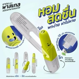 PASTEL New Pastel Nasal Inhaler 6 pck Herbal Menthol & Eucalyptus Translucent