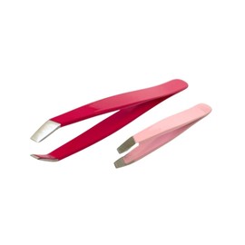 Tweezers Set | 2 pcs Hook and Mini Tweezers | Perfect for eyebrow shaping, ingrown hair | For makeup bag, travel, on the go use | Tweezers for women and men | For makeup artists, beauticians