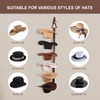 CANWUPON Cowboy Hat Rack Holder - Wild Western Style Design