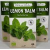 BALKAN HERBS Organic Melissa Tea, 60 Tea Bags x 2.0