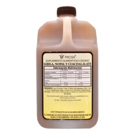 Bebida De Sabila Nopal Y Cuachalalate 1 L-prosa                                                                                                       