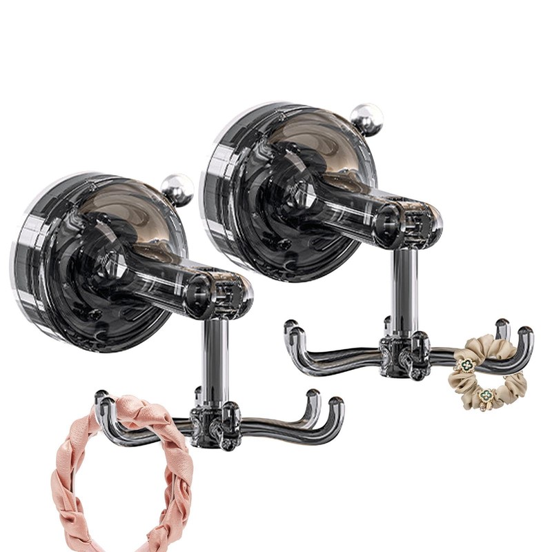 Hooks for Kitchen Utensils | Suction Cup Rotatable Utensil Hanger