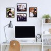 FIXSMITH 8.5x11 Diploma Frame, Black Picture Frame with Clear Plexiglass,