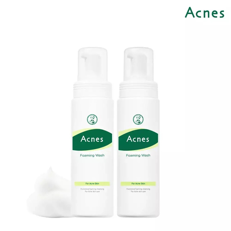 Acnes 아크네스 포밍워시 200ml x2개 Acnes Foaming Wash 200ml x