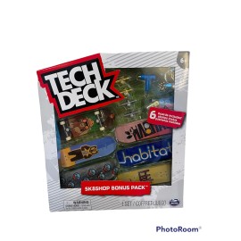 Tech Deck Sk8shop Bonus Pack HABITAT Skateboards Fingerboards 6 Boards Included