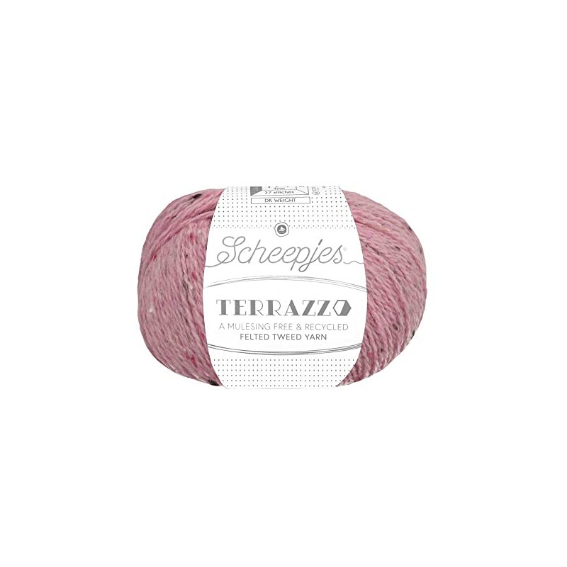 Scheepjes - Scheepjes Terrazzo 723 Rosa Yarn - 1x50g