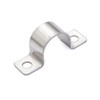 FamlTol 5/8 Inch Stainless Steel Conduit Clamps 2 Hole Pipe