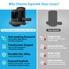 Signstek Keyless Entry,Digital Smartcode Door Lock for Front Door,Keypad Door