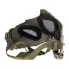 Nuprol Mesh Lower Face Shield V4; Olive Drab