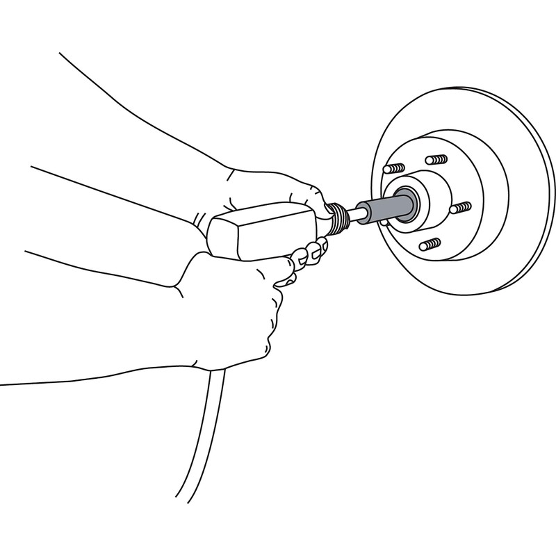 Lisle 12800 Master Pneumatic Bearing Set