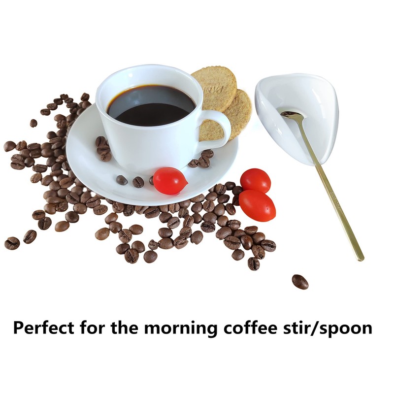 Coffee Spoon Rest, Mini Coffee Spoon Holder, Small Ceramic Spoon