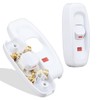2 Pieces Light Switch AC 250V 10A Inline Cord Switch