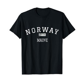 Norway Maine ME Vintage T-Shirt