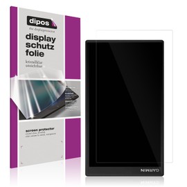 dipos I 4x Clear Screen Protectors for Garmin DriveSmart 76 Screen Protector, Ultra Thin, Case-Friendly, Fingerprint Compatible