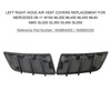 Left Right Hood Air Vent Covers Replacement for 08-11 W164
