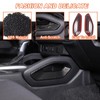 TerIourfou Center Console Gear Shift Side Grab Handle Cover Trim