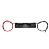 WAYLLSHINE 6PCS 1 x 1.5V AAA Battery Spring Clip Black