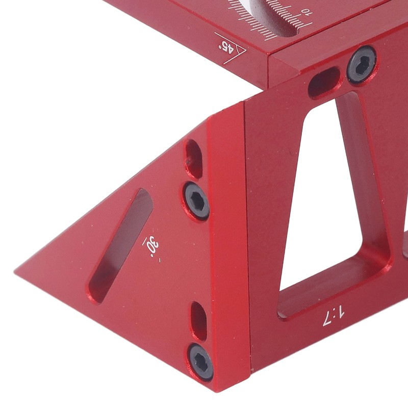 Multi Angle 3D Protractor 45 Degree Marking Ruler Essential Woodworking